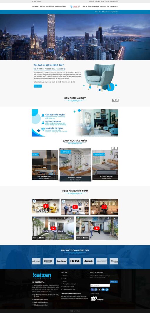 Theme wordpress công ty nội thất 11 - Theme Wordpress Giá Rẻ - Mua Bán Theme WP Đẹp Chuẩn Seo