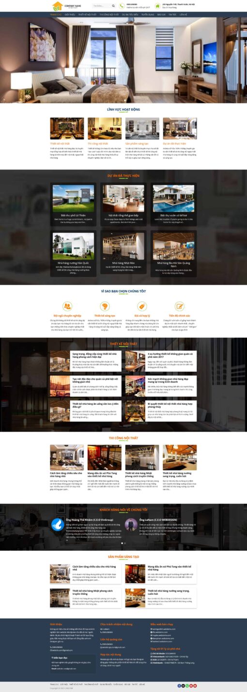 Theme wordpress công ty nội thất 3 - Theme Wordpress Giá Rẻ - Mua Bán Theme WP Đẹp Chuẩn Seo