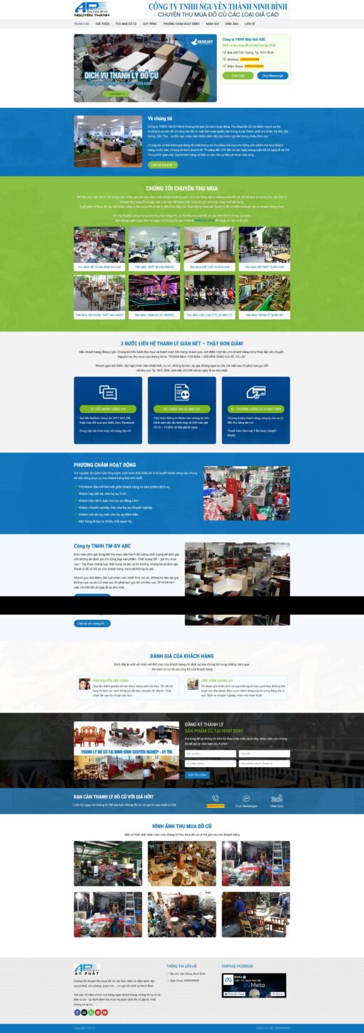 Theme wordpress công ty thanh lý đồ cũ - Theme Wordpress Giá Rẻ - Mua Bán Theme WP Đẹp Chuẩn Seo