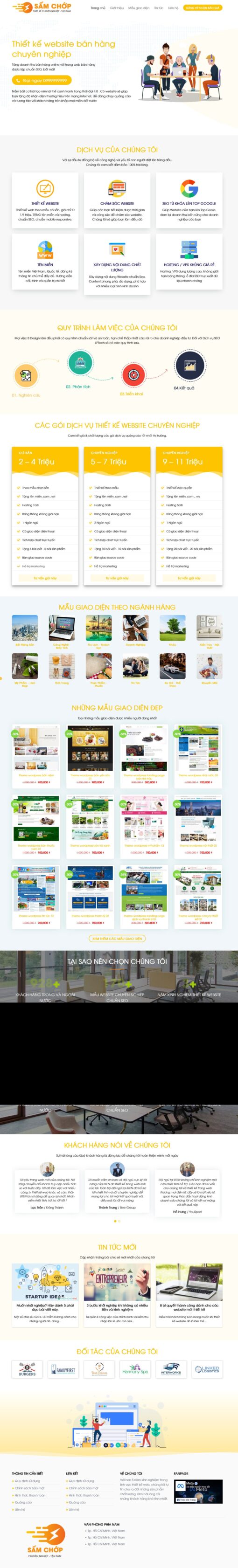 Theme wordpress công ty thiết kế web 7 - Theme Wordpress Giá Rẻ - Mua Bán Theme WP Đẹp Chuẩn Seo