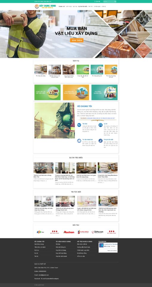 Theme wordpress công ty xây dựng 7 - Theme Wordpress Giá Rẻ - Mua Bán Theme WP Đẹp Chuẩn Seo