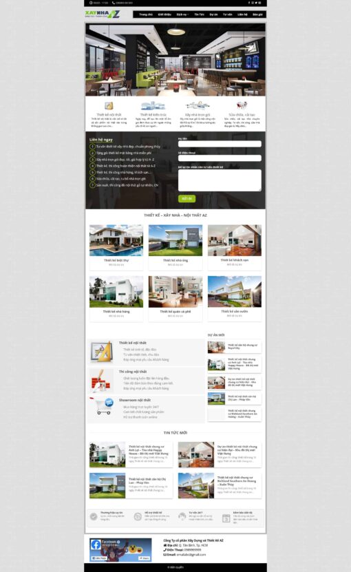 Theme wordpress công ty xây dựng kiến trúc - Theme Wordpress Giá Rẻ - Mua Bán Theme WP Đẹp Chuẩn Seo