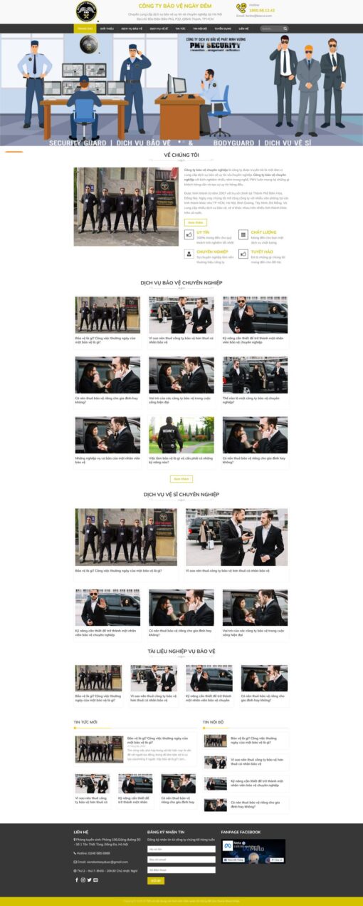 Theme wordpress dịch vụ bảo vệ 1 - Theme Wordpress Giá Rẻ - Mua Bán Theme WP Đẹp Chuẩn Seo