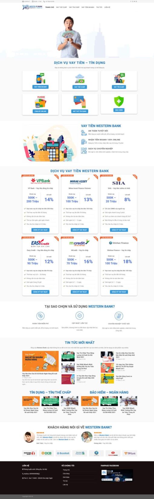 Theme wordpress dịch vụ tài chính vay tiền 1 - Theme Wordpress Giá Rẻ - Mua Bán Theme WP Đẹp Chuẩn Seo