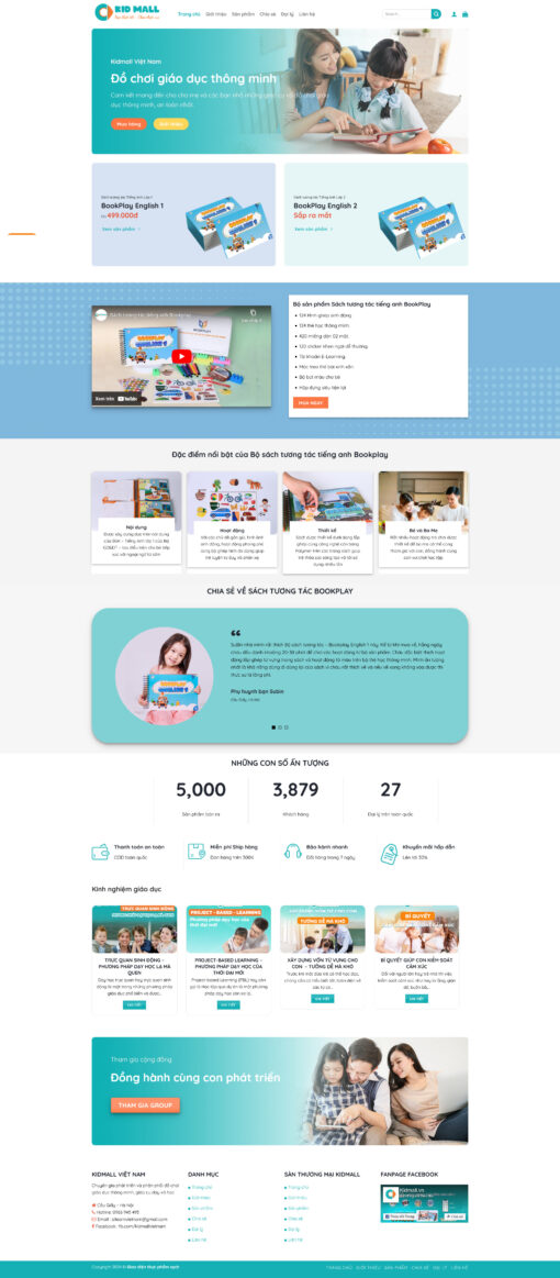 Theme wordpress đồ chơi giáo dục thông minh - Theme Wordpress Giá Rẻ - Mua Bán Theme WP Đẹp Chuẩn Seo