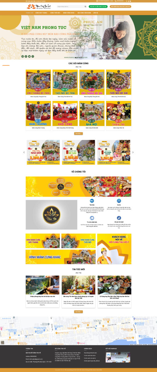 Theme wordpress đồ cúng ,mâm cúng - Theme Wordpress Giá Rẻ - Mua Bán Theme WP Đẹp Chuẩn Seo