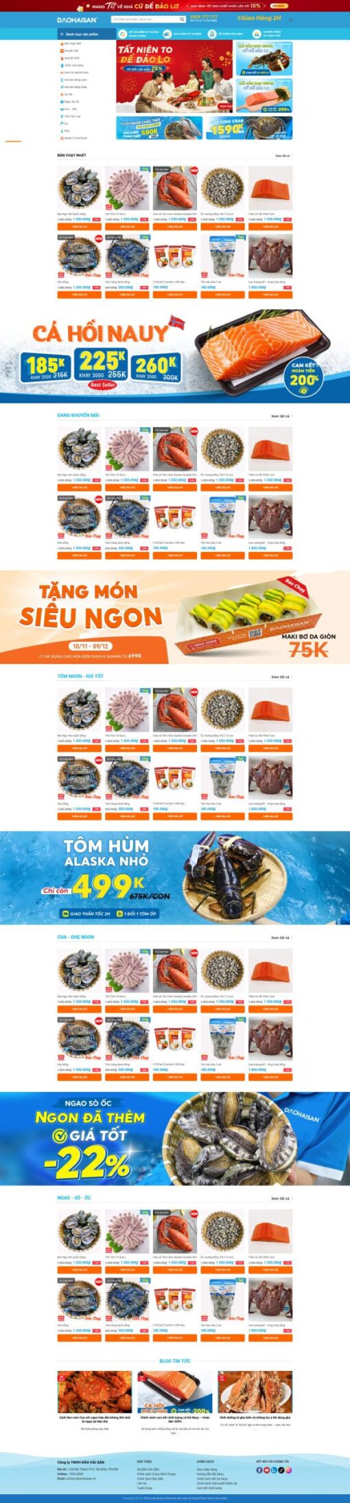 Theme wordpress đảo hải sản - Theme Wordpress Giá Rẻ - Mua Bán Theme WP Đẹp Chuẩn Seo