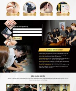 Theme wordpress đào tạo phun xăm ,spa - Theme Wordpress Giá Rẻ - Mua Bán Theme WP Đẹp Chuẩn Seo