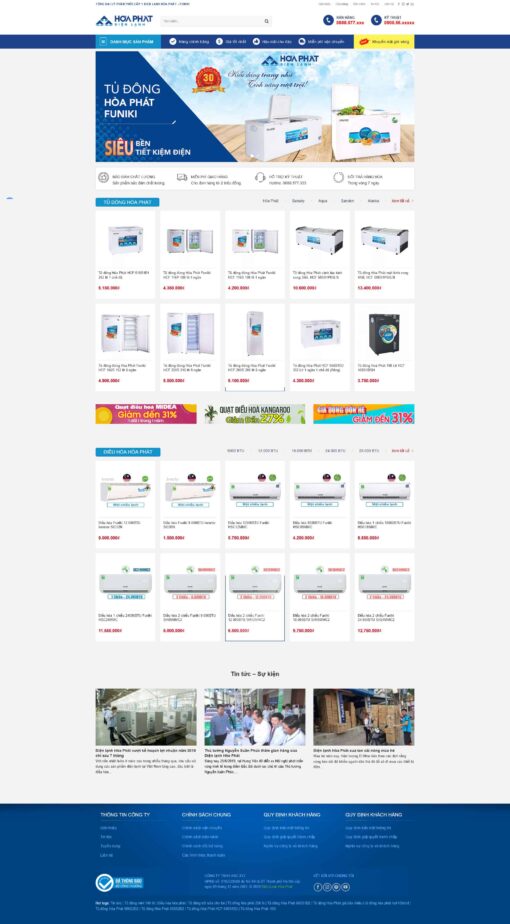 Theme WordPress Điện lạnh 3 - Theme Wordpress Giá Rẻ - Mua Bán Theme WP Đẹp Chuẩn Seo