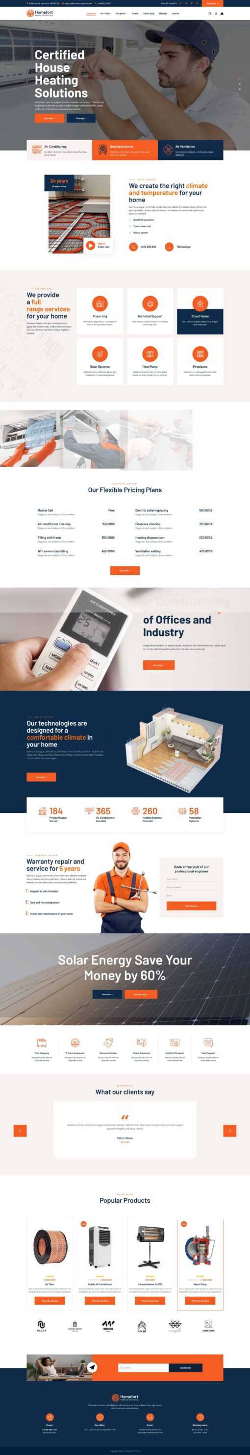 Theme wordpress điện lạnh đẹp - Theme Wordpress Giá Rẻ - Mua Bán Theme WP Đẹp Chuẩn Seo