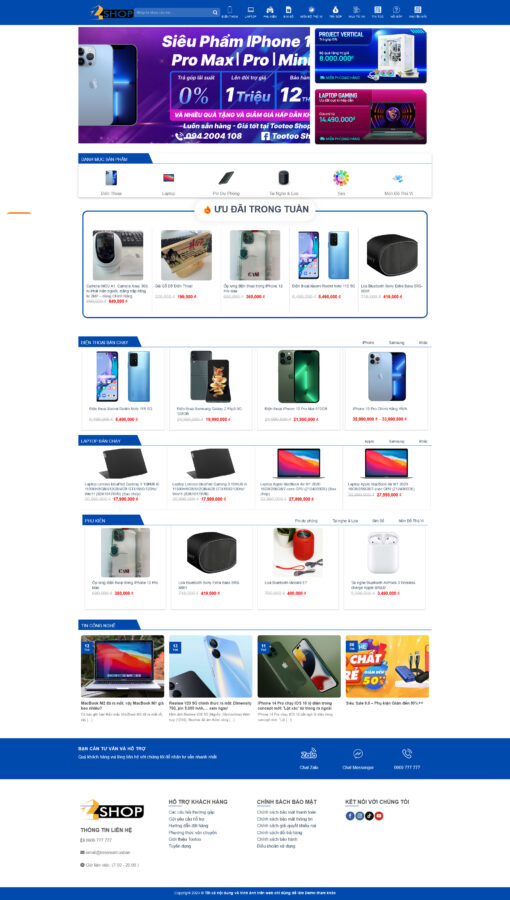 Theme wordpress điện máy 2 - Theme Wordpress Giá Rẻ - Mua Bán Theme WP Đẹp Chuẩn Seo
