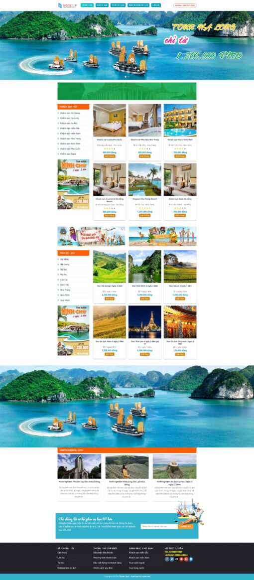 Theme wordpress du lịch 02 - Theme Wordpress Giá Rẻ - Mua Bán Theme WP Đẹp Chuẩn Seo