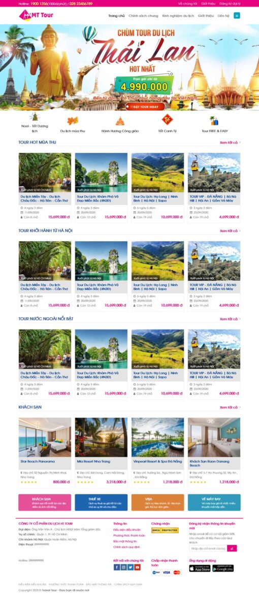 Theme wordpress du lịch 15 - Theme Wordpress Giá Rẻ - Mua Bán Theme WP Đẹp Chuẩn Seo