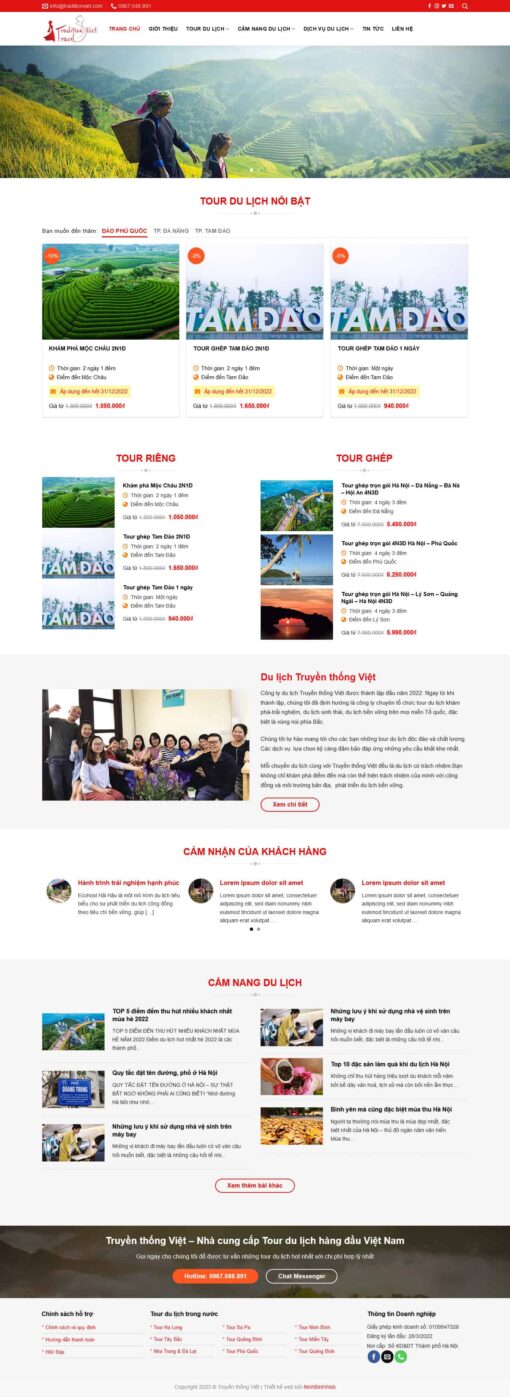 Theme wordpress du lịch truyền thống - Theme Wordpress Giá Rẻ - Mua Bán Theme WP Đẹp Chuẩn Seo