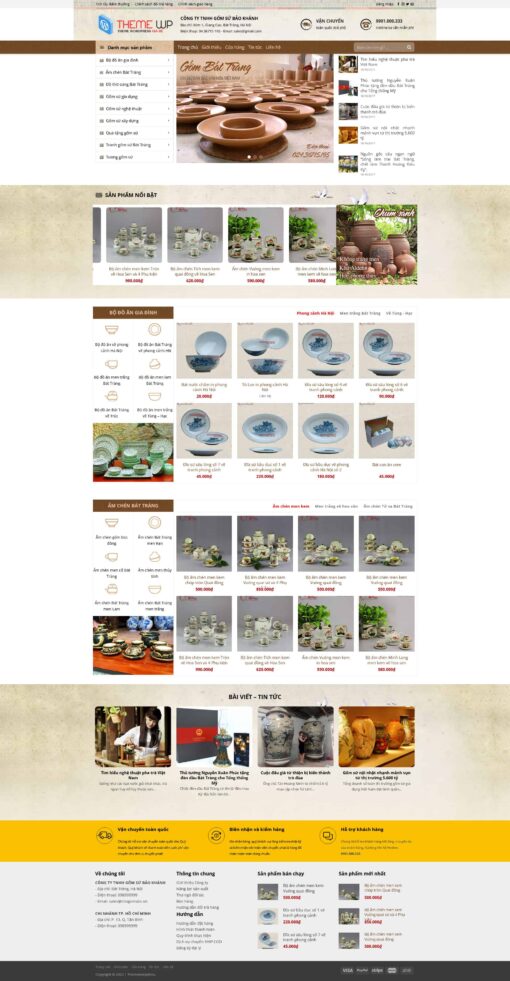 Theme wordpress gốm sứ - Theme Wordpress Giá Rẻ - Mua Bán Theme WP Đẹp Chuẩn Seo