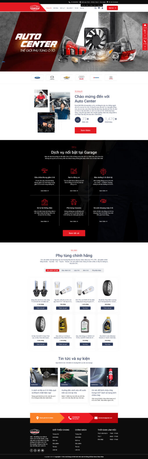 Theme wordpress gara ,phụ kiện ô tô - Theme Wordpress Giá Rẻ - Mua Bán Theme WP Đẹp Chuẩn Seo