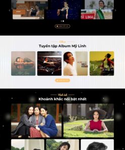 Theme wordpress giới thiệu ca sỹ - Theme Wordpress Giá Rẻ - Mua Bán Theme WP Đẹp Chuẩn Seo
