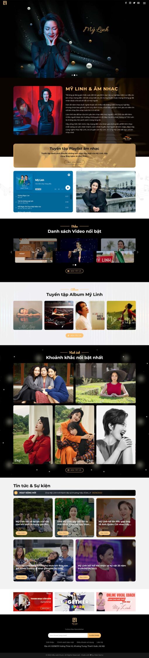 Theme wordpress giới thiệu ca sỹ - Theme Wordpress Giá Rẻ - Mua Bán Theme WP Đẹp Chuẩn Seo