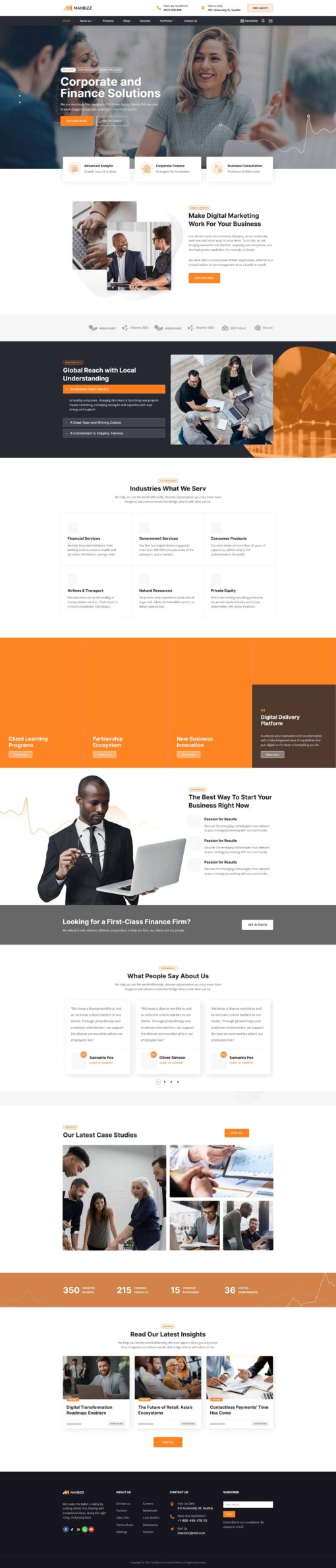Theme wordpress giới thiệu công ty marketing - Theme Wordpress Giá Rẻ - Mua Bán Theme WP Đẹp Chuẩn Seo