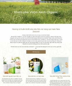 Theme wordpress giới thiệu công ty sữa hữu cơ - Theme Wordpress Giá Rẻ - Mua Bán Theme WP Đẹp Chuẩn Seo