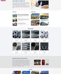 Theme wordpress giới thiệu công ty thép ,vlxd - Theme Wordpress Giá Rẻ - Mua Bán Theme WP Đẹp Chuẩn Seo