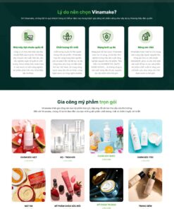 Theme wordpress gia công mỹ phẩm 1 - Theme Wordpress Giá Rẻ - Mua Bán Theme WP Đẹp Chuẩn Seo