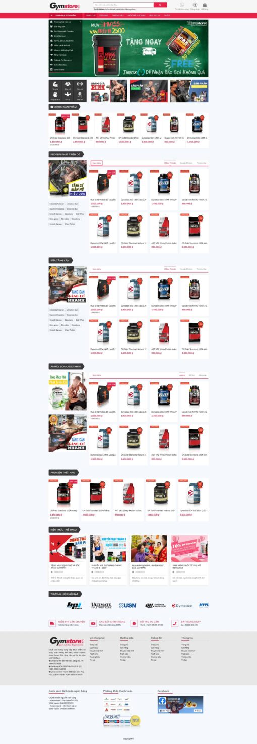 Theme wordpress gym shop - Theme Wordpress Giá Rẻ - Mua Bán Theme WP Đẹp Chuẩn Seo