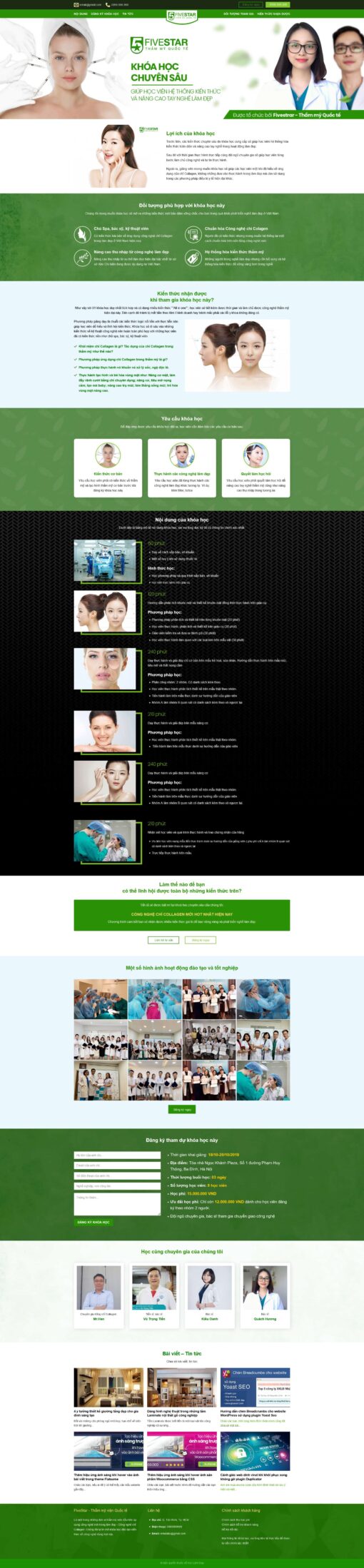 Theme wordpress học làm đẹp - Theme Wordpress Giá Rẻ - Mua Bán Theme WP Đẹp Chuẩn Seo