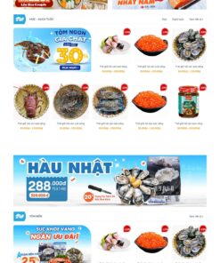 Theme Wordpress hải sản 2 - Theme Wordpress Giá Rẻ - Mua Bán Theme WP Đẹp Chuẩn Seo