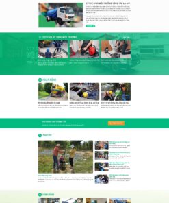 Theme wordpress hút hầm cầu ,vệ sinh môi trường - Theme Wordpress Giá Rẻ - Mua Bán Theme WP Đẹp Chuẩn Seo