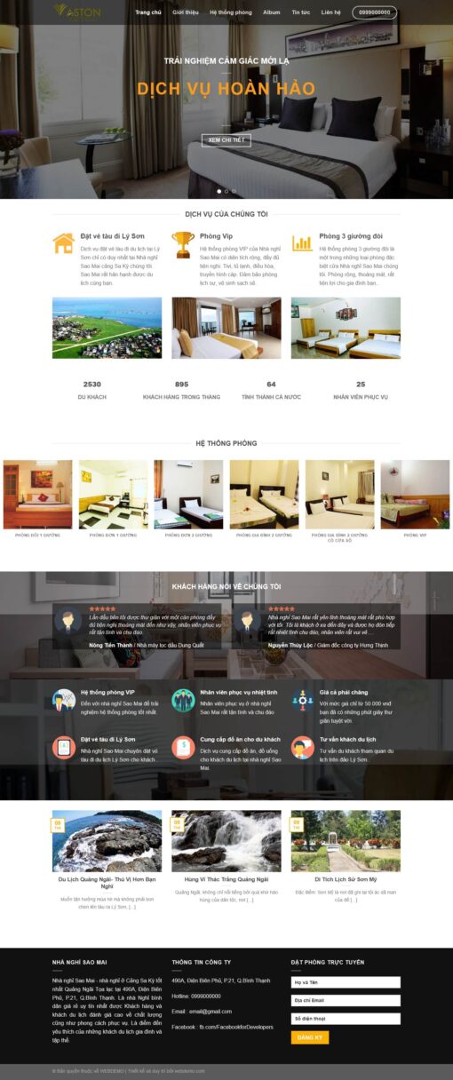 Theme wordpress khách sạn nhà nghỉ - Theme Wordpress Giá Rẻ - Mua Bán Theme WP Đẹp Chuẩn Seo
