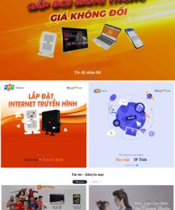 Theme wordpress lắp mạng fpt 1 - Theme Wordpress Giá Rẻ - Mua Bán Theme WP Đẹp Chuẩn Seo