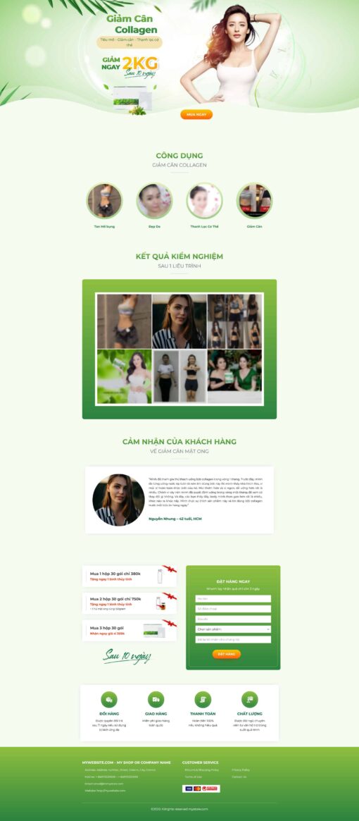 Theme wordpress lading pape bột giảm cân - Theme Wordpress Giá Rẻ - Mua Bán Theme WP Đẹp Chuẩn Seo