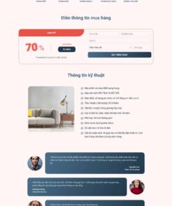 Theme wordpress lading pape bán đồng hồ treo tường - Theme Wordpress Giá Rẻ - Mua Bán Theme WP Đẹp Chuẩn Seo