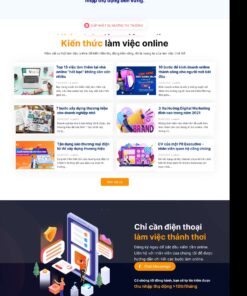 Theme wordpress lading pape top việc - Theme Wordpress Giá Rẻ - Mua Bán Theme WP Đẹp Chuẩn Seo