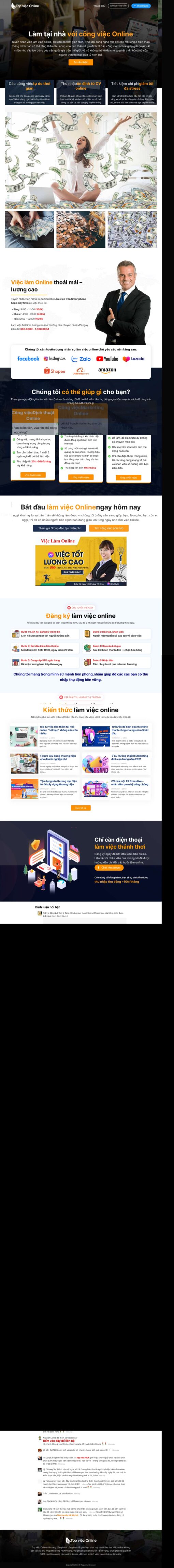 Theme wordpress lading pape top việc - Theme Wordpress Giá Rẻ - Mua Bán Theme WP Đẹp Chuẩn Seo