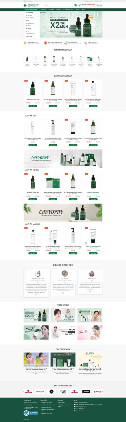 Theme wordpress mỹ phẩm 10 - Theme Wordpress Giá Rẻ - Mua Bán Theme WP Đẹp Chuẩn Seo