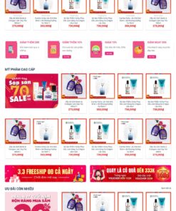 Theme wordpress mỹ phẩm 19 - Theme Wordpress Giá Rẻ - Mua Bán Theme WP Đẹp Chuẩn Seo