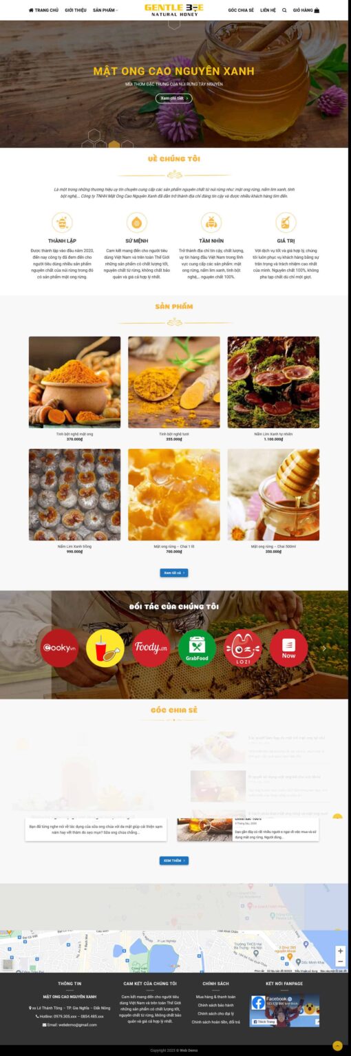Theme wordpress mật ong 3 - Theme Wordpress Giá Rẻ - Mua Bán Theme WP Đẹp Chuẩn Seo