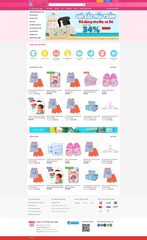 Theme wordpress mẹ và bé - Theme Wordpress Giá Rẻ - Mua Bán Theme WP Đẹp Chuẩn Seo
