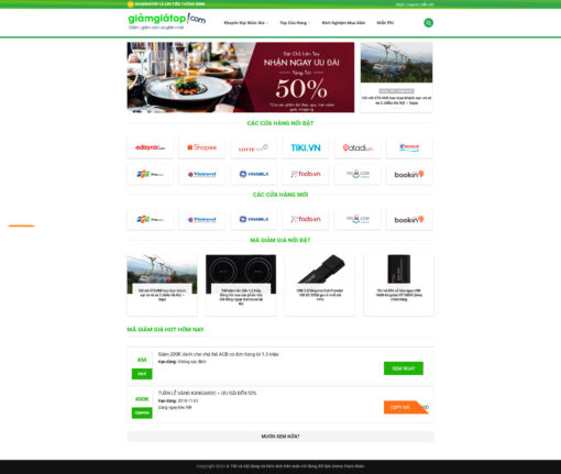 Theme wordpress mã giảm giá aff - Theme Wordpress Giá Rẻ - Mua Bán Theme WP Đẹp Chuẩn Seo