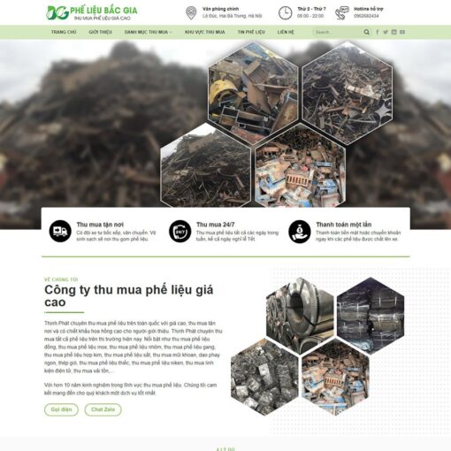 Theme wordpress mua bán phế liệu - Theme Wordpress Giá Rẻ - Mua Bán Theme WP Đẹp Chuẩn Seo