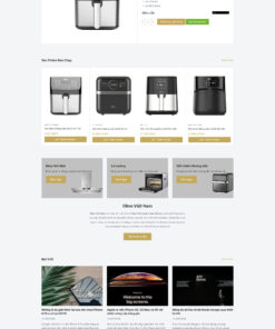 Theme WordPress Nồi Chiên Không Dầu: Giá Rẻ, Đẹp và Chuẩn SEO - Theme Wordpress Giá Rẻ - Mua Bán Theme WP Đẹp Chuẩn Seo