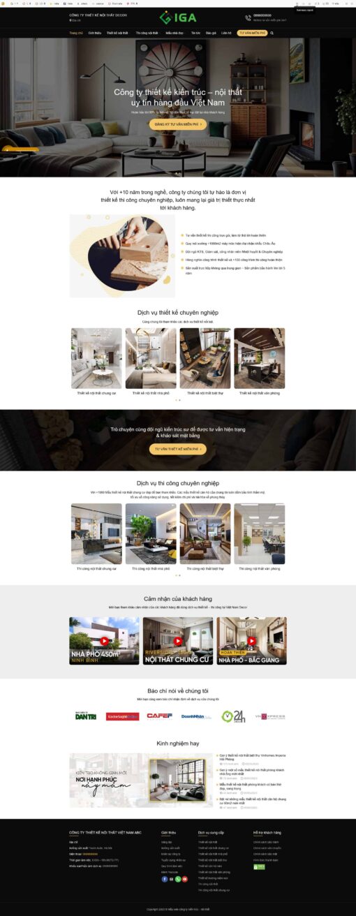 Theme wordpress nội thất 17 - Theme Wordpress Giá Rẻ - Mua Bán Theme WP Đẹp Chuẩn Seo