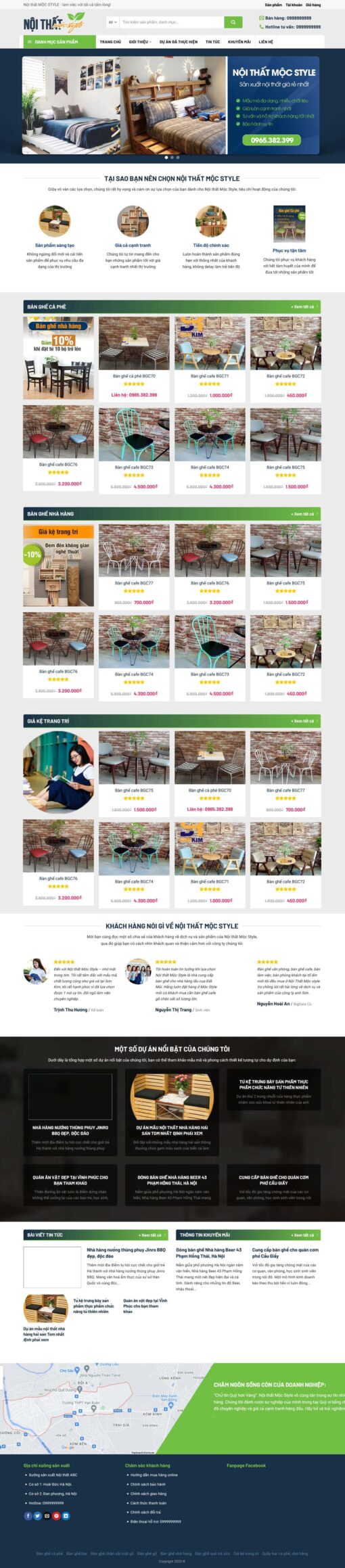 Theme wordpress nội thất bàn ghế - Theme Wordpress Giá Rẻ - Mua Bán Theme WP Đẹp Chuẩn Seo
