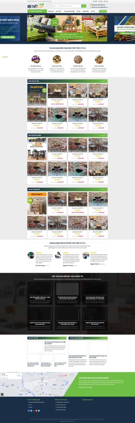 Theme WordPress Nội thất đẹp - Theme Wordpress Giá Rẻ - Mua Bán Theme WP Đẹp Chuẩn Seo