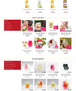 Theme wordpress nguyên liệu pha chế - Theme Wordpress Giá Rẻ - Mua Bán Theme WP Đẹp Chuẩn Seo