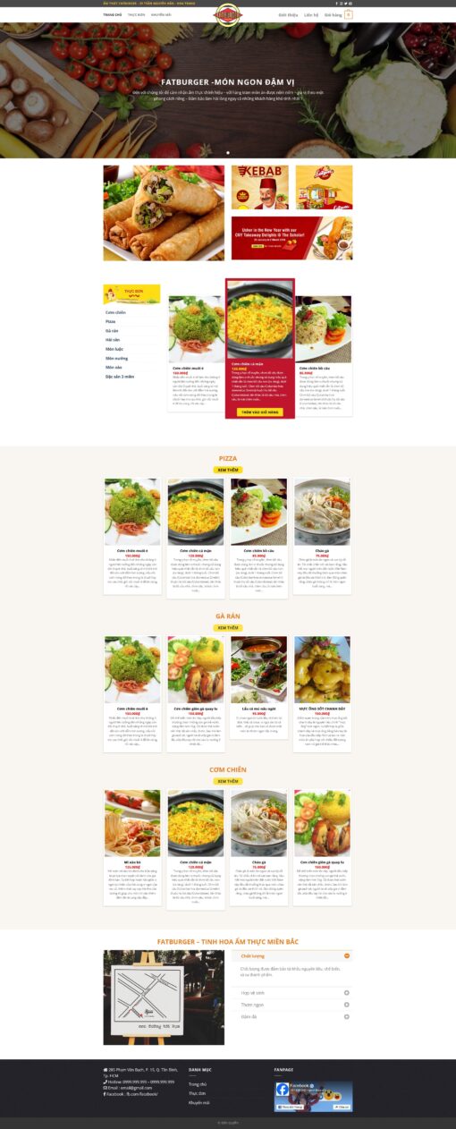 Theme wordpress nhà hàng ẩm thực - Theme Wordpress Giá Rẻ - Mua Bán Theme WP Đẹp Chuẩn Seo