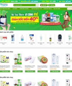 Theme wordpress nhà thuốc 04 cao cấp - Theme Wordpress Giá Rẻ - Mua Bán Theme WP Đẹp Chuẩn Seo