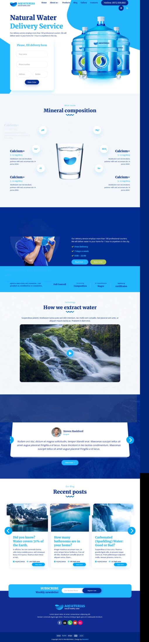 Theme wordpress nước aqua - Theme Wordpress Giá Rẻ - Mua Bán Theme WP Đẹp Chuẩn Seo